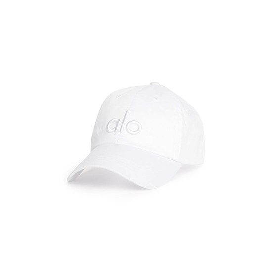 Sombreros Alo Yoga Off-Duty Cap Mujer Blancos | 9512JMOAC